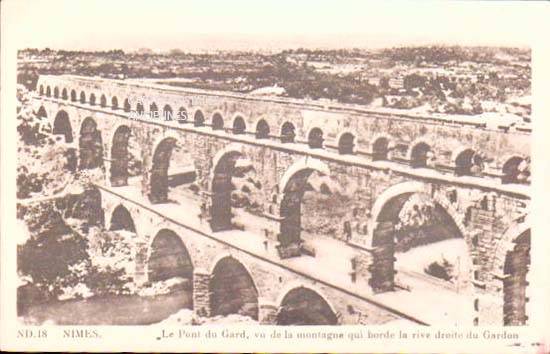 Cartes postales anciennes > CARTES POSTALES > carte postale ancienne > cartes-postales-ancienne.com Occitanie Gard Nimes
