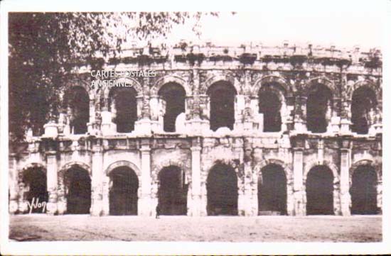 Cartes postales anciennes > CARTES POSTALES > carte postale ancienne > cartes-postales-ancienne.com Occitanie Gard Nimes