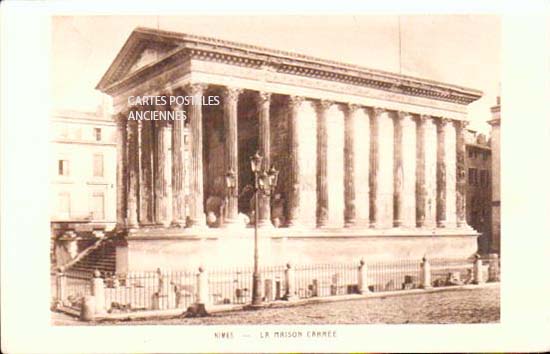 Cartes postales anciennes > CARTES POSTALES > carte postale ancienne > cartes-postales-ancienne.com Occitanie Gard Nimes