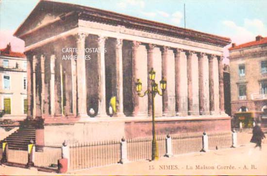 Cartes postales anciennes > CARTES POSTALES > carte postale ancienne > cartes-postales-ancienne.com Occitanie Gard Nimes