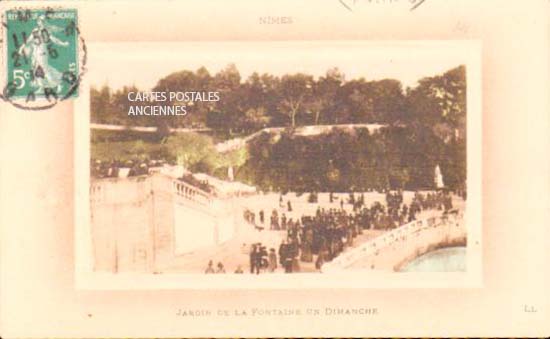 Cartes postales anciennes > CARTES POSTALES > carte postale ancienne > cartes-postales-ancienne.com Occitanie Gard Nimes