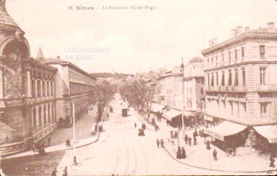 Cartes postales anciennes > CARTES POSTALES > carte postale ancienne > cartes-postales-ancienne.com Occitanie Gard Nimes