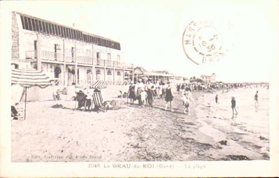 Cartes postales anciennes > CARTES POSTALES > carte postale ancienne > cartes-postales-ancienne.com Occitanie Gard Le Grau Du Roi