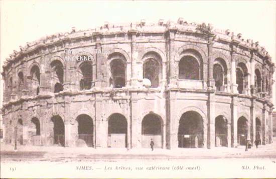 Cartes postales anciennes > CARTES POSTALES > carte postale ancienne > cartes-postales-ancienne.com Occitanie Gard Nimes