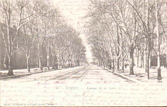 Cartes postales anciennes > CARTES POSTALES > carte postale ancienne > cartes-postales-ancienne.com Occitanie Gard Nimes