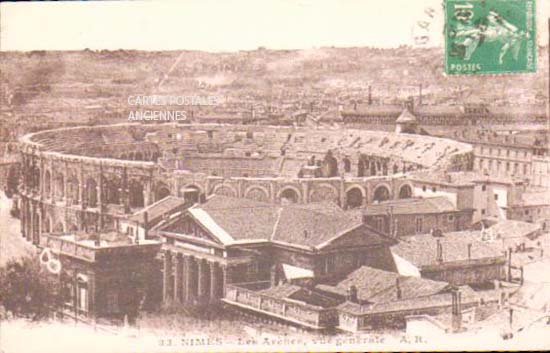 Cartes postales anciennes > CARTES POSTALES > carte postale ancienne > cartes-postales-ancienne.com Gard  Nimes