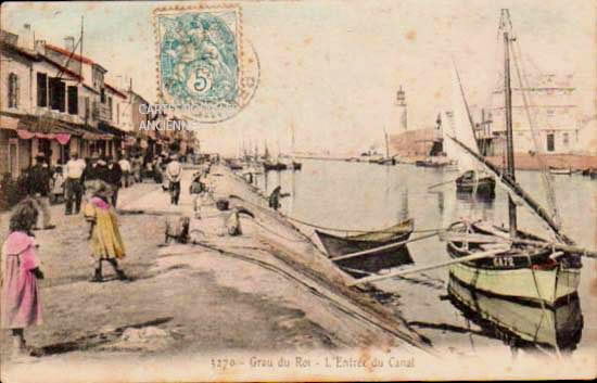 Cartes postales anciennes > CARTES POSTALES > carte postale ancienne > cartes-postales-ancienne.com Occitanie Gard Le Grau Du Roi