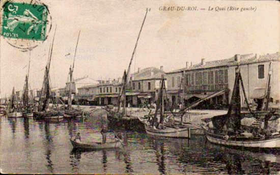 Cartes postales anciennes > CARTES POSTALES > carte postale ancienne > cartes-postales-ancienne.com Gard  Le Grau Du Roi