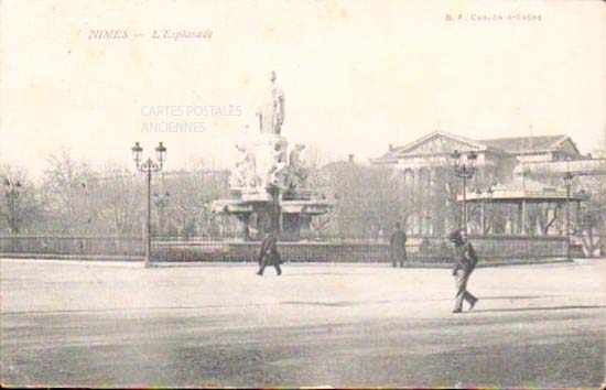 Cartes postales anciennes > CARTES POSTALES > carte postale ancienne > cartes-postales-ancienne.com Gard  Nimes