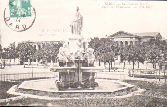 Cartes postales anciennes > CARTES POSTALES > carte postale ancienne > cartes-postales-ancienne.com Gard  Nimes