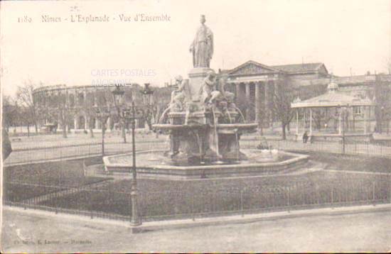 Cartes postales anciennes > CARTES POSTALES > carte postale ancienne > cartes-postales-ancienne.com Gard  Nimes