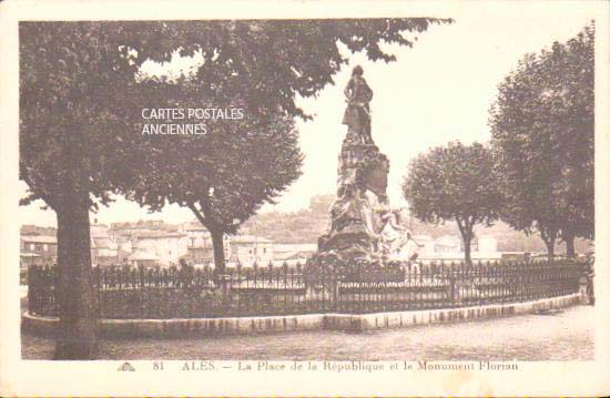 Cartes postales anciennes > CARTES POSTALES > carte postale ancienne > cartes-postales-ancienne.com Occitanie Gard Ales