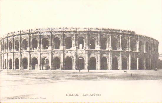 Cartes postales anciennes > CARTES POSTALES > carte postale ancienne > cartes-postales-ancienne.com Gard  Nimes