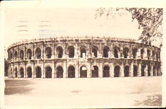 Cartes postales anciennes > CARTES POSTALES > carte postale ancienne > cartes-postales-ancienne.com Gard  Nimes