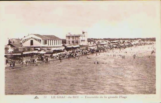 Cartes postales anciennes > CARTES POSTALES > carte postale ancienne > cartes-postales-ancienne.com Gard  Le Grau Du Roi