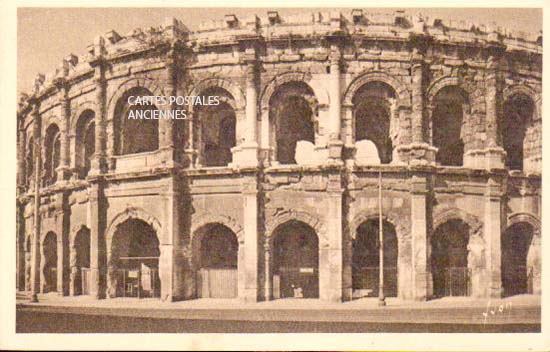 Cartes postales anciennes > CARTES POSTALES > carte postale ancienne > cartes-postales-ancienne.com Gard  Nimes