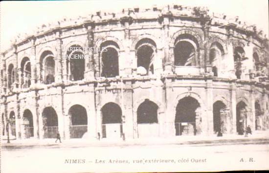 Cartes postales anciennes > CARTES POSTALES > carte postale ancienne > cartes-postales-ancienne.com Gard  Nimes