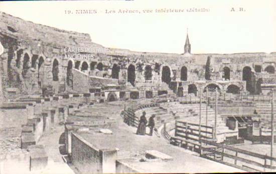 Cartes postales anciennes > CARTES POSTALES > carte postale ancienne > cartes-postales-ancienne.com Gard  Nimes