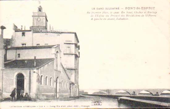 Cartes postales anciennes > CARTES POSTALES > carte postale ancienne > cartes-postales-ancienne.com Occitanie Gard Pont Saint Esprit