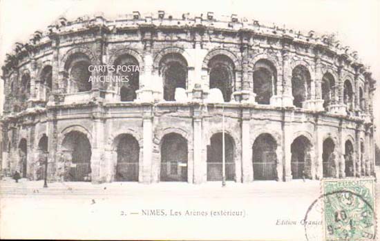 Cartes postales anciennes > CARTES POSTALES > carte postale ancienne > cartes-postales-ancienne.com Gard  Nimes