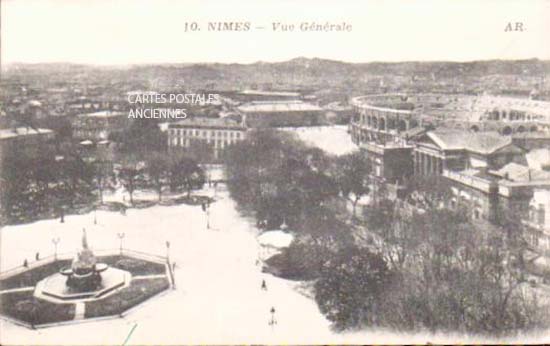 Cartes postales anciennes > CARTES POSTALES > carte postale ancienne > cartes-postales-ancienne.com Gard  Nimes