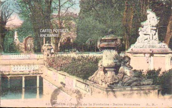 Cartes postales anciennes > CARTES POSTALES > carte postale ancienne > cartes-postales-ancienne.com Occitanie Gard Nimes