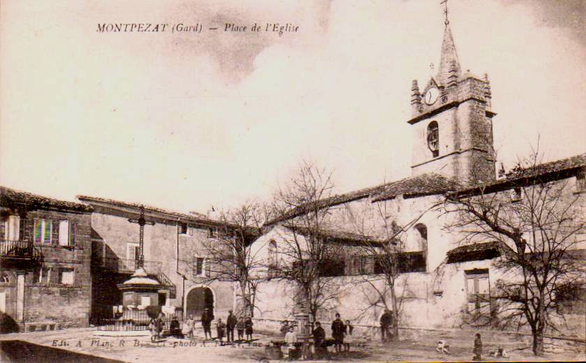 Cartes postales anciennes > CARTES POSTALES > carte postale ancienne > cartes-postales-ancienne.com Occitanie Gard Montpezat