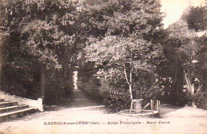 Cartes postales anciennes > CARTES POSTALES > carte postale ancienne > cartes-postales-ancienne.com Occitanie Gard Bagnols Sur Ceze