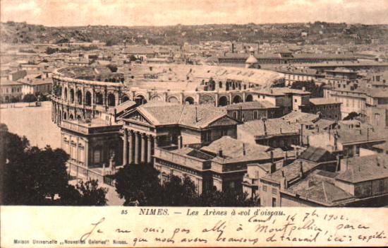 Cartes postales anciennes > CARTES POSTALES > carte postale ancienne > cartes-postales-ancienne.com Gard  Nimes