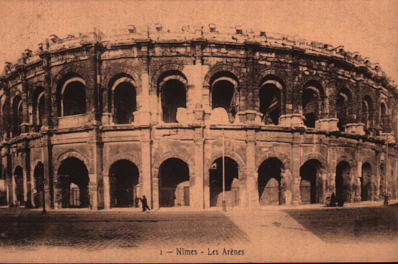 Cartes postales anciennes > CARTES POSTALES > carte postale ancienne > cartes-postales-ancienne.com Occitanie Gard Nimes