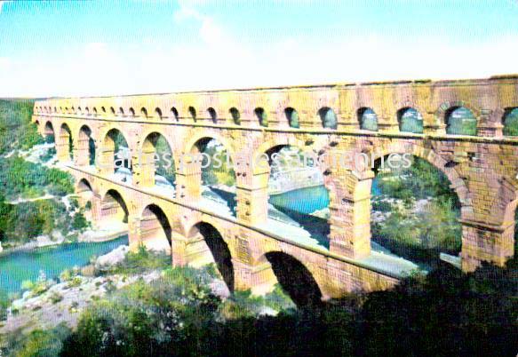 Cartes postales anciennes > CARTES POSTALES > carte postale ancienne > cartes-postales-ancienne.com Occitanie Gard Vers Pont Du Gard