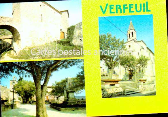 Cartes postales anciennes > CARTES POSTALES > carte postale ancienne > cartes-postales-ancienne.com Occitanie Gard Verfeuil