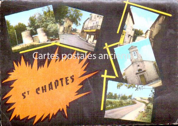Cartes postales anciennes > CARTES POSTALES > carte postale ancienne > cartes-postales-ancienne.com Occitanie Gard Saint Chaptes