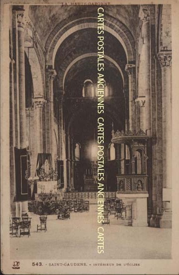 Cartes postales anciennes > CARTES POSTALES > carte postale ancienne > cartes-postales-ancienne.com Occitanie Haute garonne Saint Gaudens