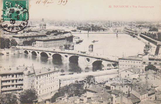 Cartes postales anciennes > CARTES POSTALES > carte postale ancienne > cartes-postales-ancienne.com Occitanie Haute garonne Toulouse