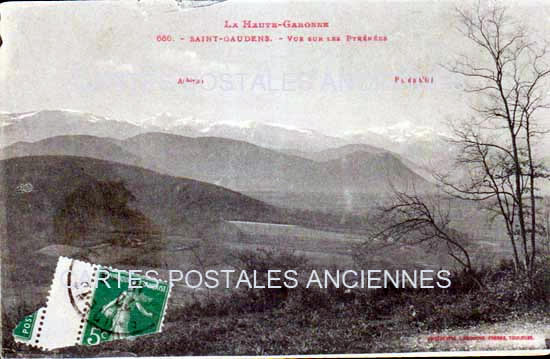 Cartes postales anciennes > CARTES POSTALES > carte postale ancienne > cartes-postales-ancienne.com Occitanie Haute garonne Saint Gaudens