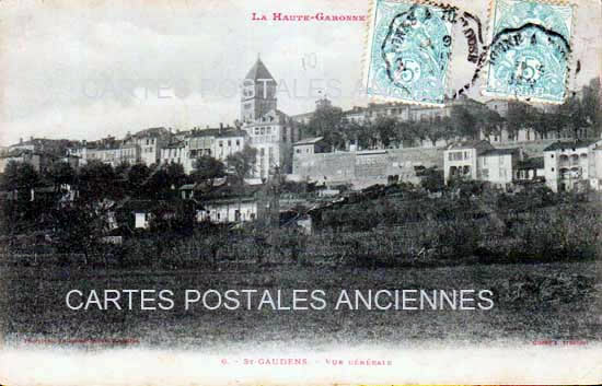 Cartes postales anciennes > CARTES POSTALES > carte postale ancienne > cartes-postales-ancienne.com Occitanie Haute garonne Saint Gaudens