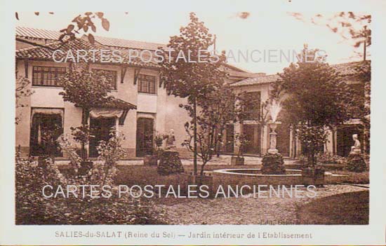 Cartes postales anciennes > CARTES POSTALES > carte postale ancienne > cartes-postales-ancienne.com Occitanie Haute garonne Salies Du Salat