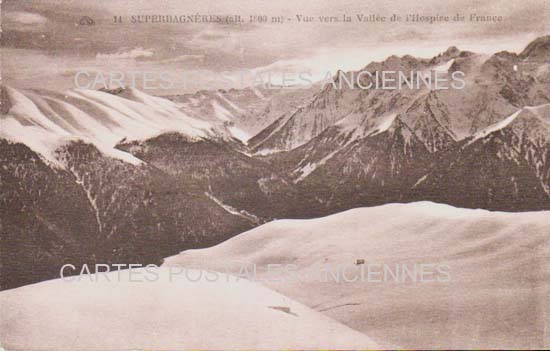 Cartes postales anciennes > CARTES POSTALES > carte postale ancienne > cartes-postales-ancienne.com Occitanie Haute garonne Superbagneres