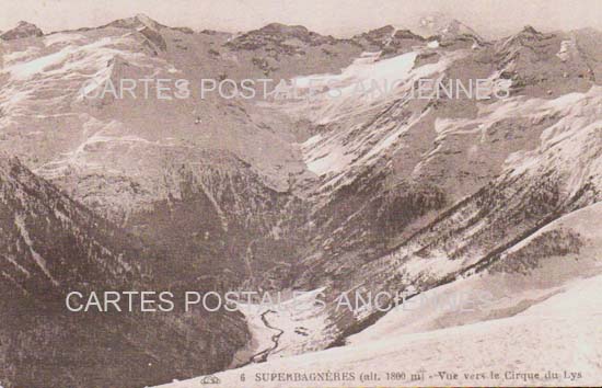 Cartes postales anciennes > CARTES POSTALES > carte postale ancienne > cartes-postales-ancienne.com Occitanie Haute garonne Superbagneres