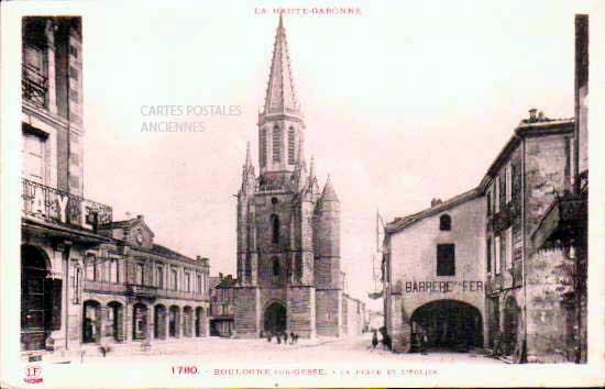 Cartes postales anciennes > CARTES POSTALES > carte postale ancienne > cartes-postales-ancienne.com Occitanie Haute garonne Boulogne Sur Gesse
