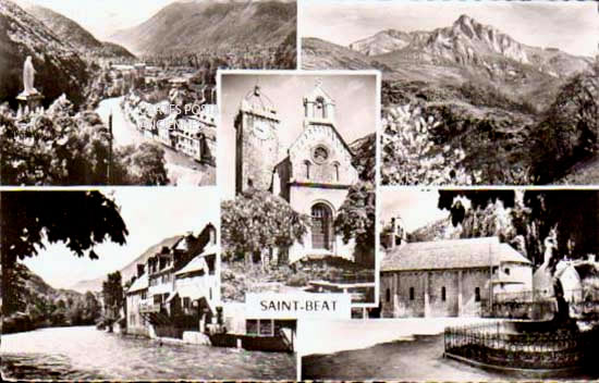 Cartes postales anciennes > CARTES POSTALES > carte postale ancienne > cartes-postales-ancienne.com Occitanie Haute garonne Saint Beat