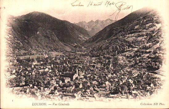 Cartes postales anciennes > CARTES POSTALES > carte postale ancienne > cartes-postales-ancienne.com Occitanie Haute garonne Bagneres De Luchon