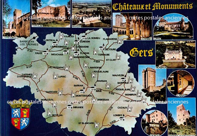 Cartes postales anciennes > CARTES POSTALES > carte postale ancienne > cartes-postales-ancienne.com Occitanie Gers