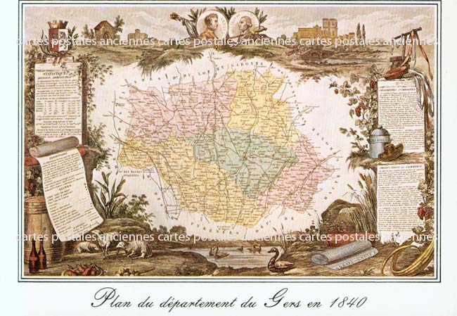 Cartes postales anciennes > CARTES POSTALES > carte postale ancienne > cartes-postales-ancienne.com Occitanie Gers