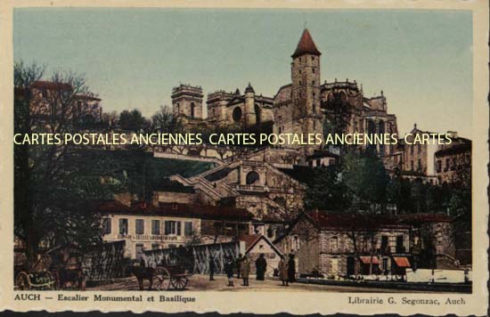 Cartes postales anciennes > CARTES POSTALES > carte postale ancienne > cartes-postales-ancienne.com Occitanie Gers Auch
