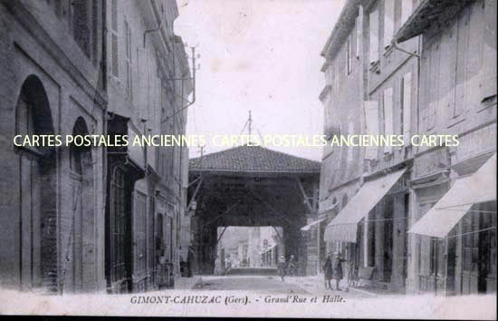 Cartes postales anciennes > CARTES POSTALES > carte postale ancienne > cartes-postales-ancienne.com Occitanie Gers Gimont