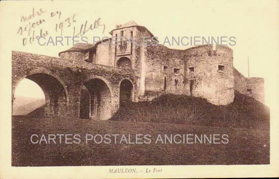 Cartes postales anciennes > CARTES POSTALES > carte postale ancienne > cartes-postales-ancienne.com Occitanie Gers Mauleon D Armagnac