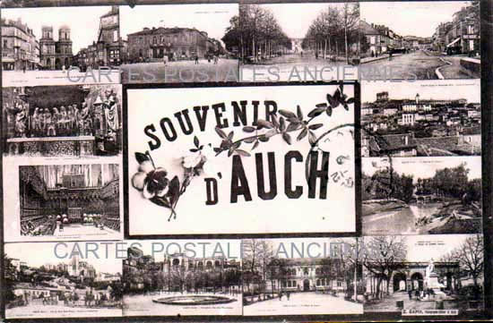 Cartes postales anciennes > CARTES POSTALES > carte postale ancienne > cartes-postales-ancienne.com Occitanie Gers Auch