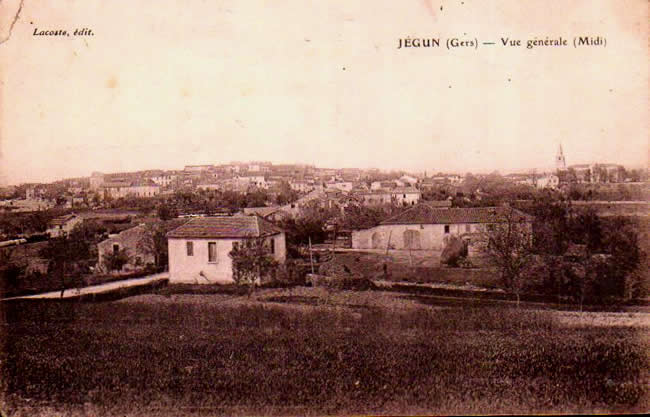 Cartes postales anciennes > CARTES POSTALES > carte postale ancienne > cartes-postales-ancienne.com Occitanie Gers Jegun